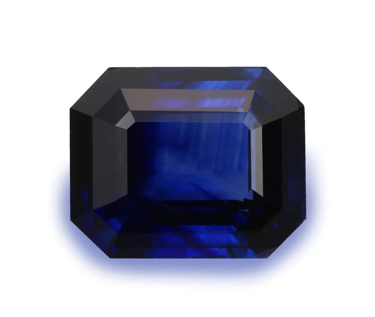 Octagonal Cut Sapphire