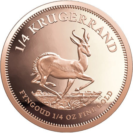1/4oz Krugerrand South Africa gold coin