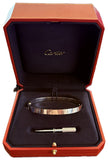 18ct White Gold Cartier Love Bracelet