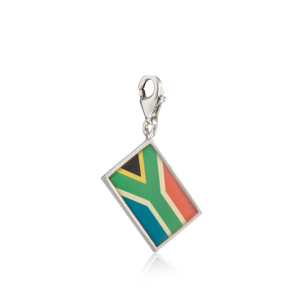 Thomas Sabo Sterling Silver South African Flag Charm Pendant