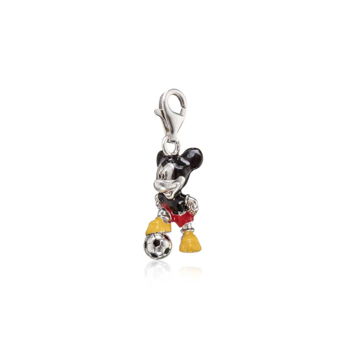 Thomas Sabo Sterling Silver Mickey Mouse Football Charm