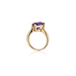 Browns 18ct Yellow Gold Pear Cut Amethyst Ring