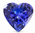 Tanzanite Heart Shaped Gemstone 1.74ct