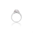 Browns Platinum Halo Ring