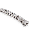Platinum Double Milgrain Diamond Bracelet