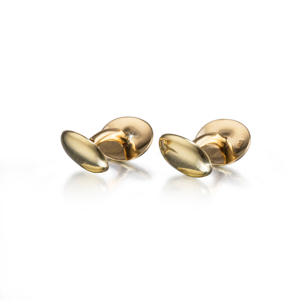 14ct Vintage Yellow Gold Cufflinks